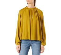 United Colors of Benetton Damenbluse, Dunkelgelb 32 W, X-Small