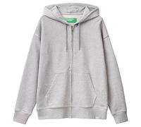 United Colors of Benetton Herren Jacke C/Kappe M/L 3J68U5001 Sweatshirt ohne Kapuze, Grau Meliert Medium 501, XXXL