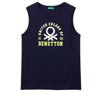 United Colors of Benetton Jungen Canotta 3i1xch01w Unterhemd, blau, 140 cm