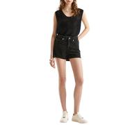 United Colors of Benetton Shorts für Damen, Schwarz, 25