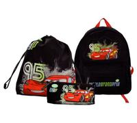 United Labels 0109415 - Cars 2 Rucksack Set - 3-teilig