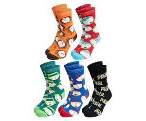 United Labels 5 Paar South Park Socken für Herren, bunt, 40-45, Herrensocken, Männer Strümpfe
