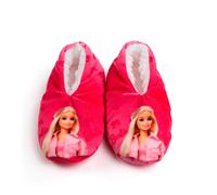 United Labels Barbie Ballerina Hausschuhe für Kinder, Pink, 23/26, ABS Pantoffeln mit Anti Rutsch Noppen, Slipper gefüttert