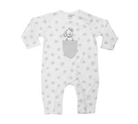United Labels Disney 101 Dalmatiner Overall für Babys Strampler Einteiler Schlafstrampler Langarm Unisex Weiß (86-92)