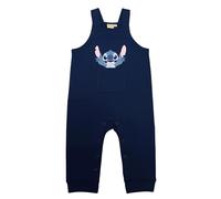 United Labels Disney Lilo & Stitch Baby Latzhose für Jungen - Stitch Hose mit Hosenträger Overall Blau (DE/NL/SE/PL, Numerisch, 86, 92)