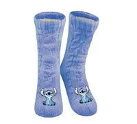 United Labels Disney Lilo & Stitch Kuschelsocken für Damen, Lila, 39-42, flauschige Stoppersocken, warme Socken, Hüttensocken