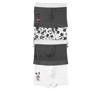 United Labels Disney Mickey Mouse Boxershorts für Jungen - Kinder Unterwäsche Unterhose Boxer Grau (4er Pack) (DE/NL/SE/PL, Numerisch, 98, 104, Regular, Grau)