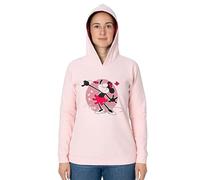 United Labels Disney Minnie Mouse Hoodie Damen, Größe S, Rosa, Hoodie Baumwolle Kapuzenpullover Langarm Sweatshirt