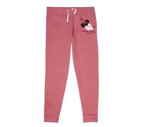 United Labels Disney Minnie Mouse Jogginghose Damen lang, Größe L, Pink, Trainingshose Baumwolle Sweathose für Freizeit und Sport