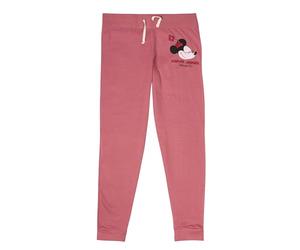 United Labels Disney Minnie Mouse Jogginghose Damen lang, Größe L, Pink, Trainingshose Baumwolle Sweathose für Freizeit und Sport