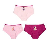 United Labels Disney Princess Panty für Mädchen Kinder Slip Unterhose Unterwäsche Mehrfarbig Bunt (3er Pack) (as3, Numeric, Numeric_98, Numeric_104, Regular, 98-104)