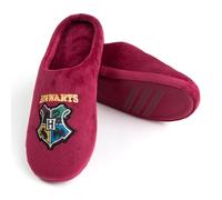 United Labels Harry Potter Hausschuhe für Damen, Bordeaux Rot, Hogwarts Pantoffeln Winter, Puschen, Slipper