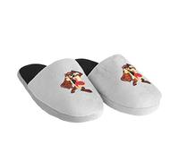 United Labels Loones Tunes - TAZ Hausschuhe Puschen Slipper für Damen und Herren Pantoffeln Schlappen Unisex Grau (42/43, numeric_42)