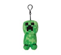 UNITED LABELS Minecraft - Creeper Plüsch Clip-on 15 cm Schlüsselanhänger