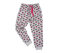 United Labels Minnie Mouse Jogginghose für Mädchen Kinder Trainingshose Sweathose Hose Grau (98-104)