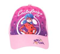 United Labels Miraculous Cap für Kinder, Rosa, Ladybug, Basecap verstellbar, Kappe für Mädchen