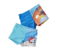 Paw Patrol Badehose für Jungen Schwimmhose Badekleidung Hose Kinder Blau (2er Pack) (DE/NL/SE/PL, Numerisch, 122, 128, Regular, Blau)