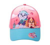 Paw Patrol Kappe für Mädchen - Pawfect Summer Days Kinder Cap Basecap Baseballkappe Sonnenschutz verstellbar Rosa/Blau