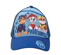 Paw Patrol Kappe für Kinder - Pawsome - Cap Basecap Baseballkappe verstellbar Blau