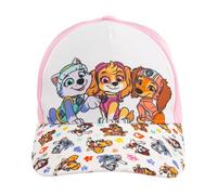 United Labels Paw Patrol Cap für Kinder, Skye Everest Liberty, Rosa Weiß, Basecap verstellbar, Kappe für Mädchen