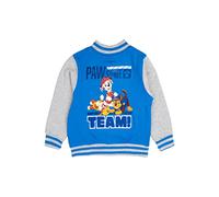 United Labels Paw Patrol Collegejacke für Jungen - Play patrol Kinder Baseball Retro Jacke Blau/Grau (as3, numeric, numeric_86, numeric_92, regular)