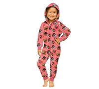 United Labels Paw Patrol Jumpsuit für Mädchen - Overall Kinder Pyjama Schlafanzug Langarm Rosa (DE/NL/SE/PL, Numerisch, 122, 128, Regular, Rosa)
