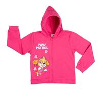 United Labels Paw Patrol Kapuzenpullover für Mädchen Kinder Hoodie Sweatshirt Pullover langärmlig Pink (as3, Numeric, Numeric_122, Numeric_128, Regular, 122-128)