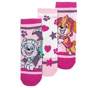 United Labels Paw Patrol Socken für Mädchen Kinder Sneaker Kindersocken Söckchen Mehrfarbig Bunt (3er Pack) (as3, numeric, numeric_27, numeric_30, regular)