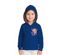 United Labels Paw Patrol Sweatjacke mit Kapuze für Mädchen, Blau, 122-128, Kapuzenpullover mit Reißverschluss, Hoodie Kapuzenjacke für Kinder