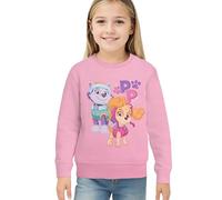 United Labels Paw Patrol Sweatshirt für Mädchen - Kinder Pullover Oberteil Rosa (DE/NL/SE/PL, Numerisch, 122, 128, Regular, Rosa)