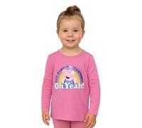 United Labels Peppa Wutz Pullover für Mädchen - Oh Yeah - Peppa Kinder Sweatshirt mit Pailletten langärmlig (as3, Numeric, Numeric_110, Numeric_116, Regular)