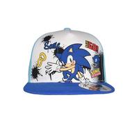 United Labels Sonic The Hedgehog Kappe für Jungen - Kinder Cap Basecap Baseballkappe verstellbar Blau/Türkis