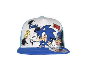United Labels Sonic The Hedgehog Kappe für Jungen - Kinder Cap Basecap Baseballkappe verstellbar Blau/Türkis