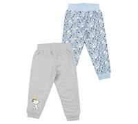 United Labels The Peanuts Snoopy Baby Jogginghose für Jungen - Sweathose Hose Babyhose Babykleidung Grau/Blau (2er Pack) (DE/NL/SE/PL, Numerisch, 74, 80, Grau/Blau)