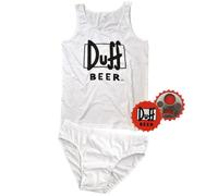 United Labels - The Simpsons Männer Unterwäsche Set Duff Beer mit Flaschenöffner L