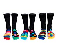 United Oddsocks Herren Socken, 6 Socken Pack - Strumpf, Mottomotive The Sock Exchange 39-46