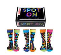 United Oddsocks - Spot On - Herren Socken - Punkte - Gr.: 39 - 46