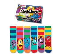 United Oddsocks The Meddlers Box 6 Oddsocks For Boys UK 12-5.5 EUR 30.5-38.5 US 13.5-8