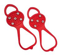 Universal Gripper Spikes - Rutschfeste Eisklampen für Schuhe & Stiefel 5 | Steigeisen aus Manganstahl - Tragbare Anti-Rutsch-Schuhgriffe für Winterwandern, Eisfischen & Schneespaziergänge