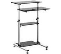 Techly 102833 - Universal Presentation Notebook Trolley with Four Shelves, Adjustable