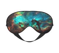 Universe Galaxy Space doppelseitige weiche Verdunkelungs-Augenmaske, Entspannung, Nulldruck, Nachtschlaf-Augenmaske