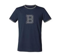 University of Soul Herren T-Shirt "College" Navy / Mid Heather Grey XS
