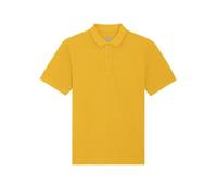 University of Soul Unisex Polo aus Bio-Baumwolle "Quinn" Safrangelb XXS