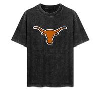 University of Texas Longhorns Unisex Tee Shirt Men's Black T-Shirt 3XL