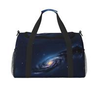 Universum Milky Way Galaxy Print Reisetasche Weekender Bag Gym Bag Übernachtungstaschen Reise Essentials für Damen Herren Umhängetasche, Schwarz , Einheitsgröße