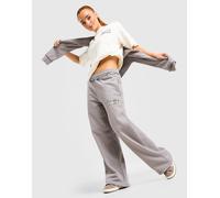 Unlike Humans Checkers Wide Leg Jogginghose - Damen, Grau S