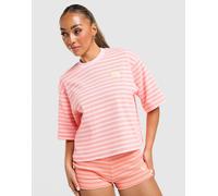 Unlike Humans Mara Stripe T-Shirt - Damen, Rosa - XL