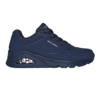 Skechers Wedgesneaker UNO STAND ON AIR Damen Lederimitat, weich gepolsterte Innensohle Blau 41