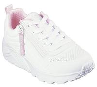 Skechers Unisex Kinder Street Girls Sneaker, White Synthetic Trim, 37.5 EU