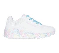 Skechers Uno Lite Sportschuhe EU 31 White Synthetic / Pink / Turquoise Trim